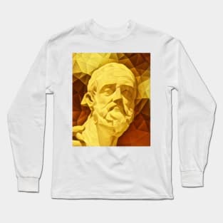 Polybius Golden Portrait | Polybius Artwork 9 Long Sleeve T-Shirt